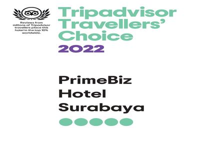 PrimeBiz Hotel Surabaya Terpilih Menjadi Tripadvisor Travellers’ Choice 2022